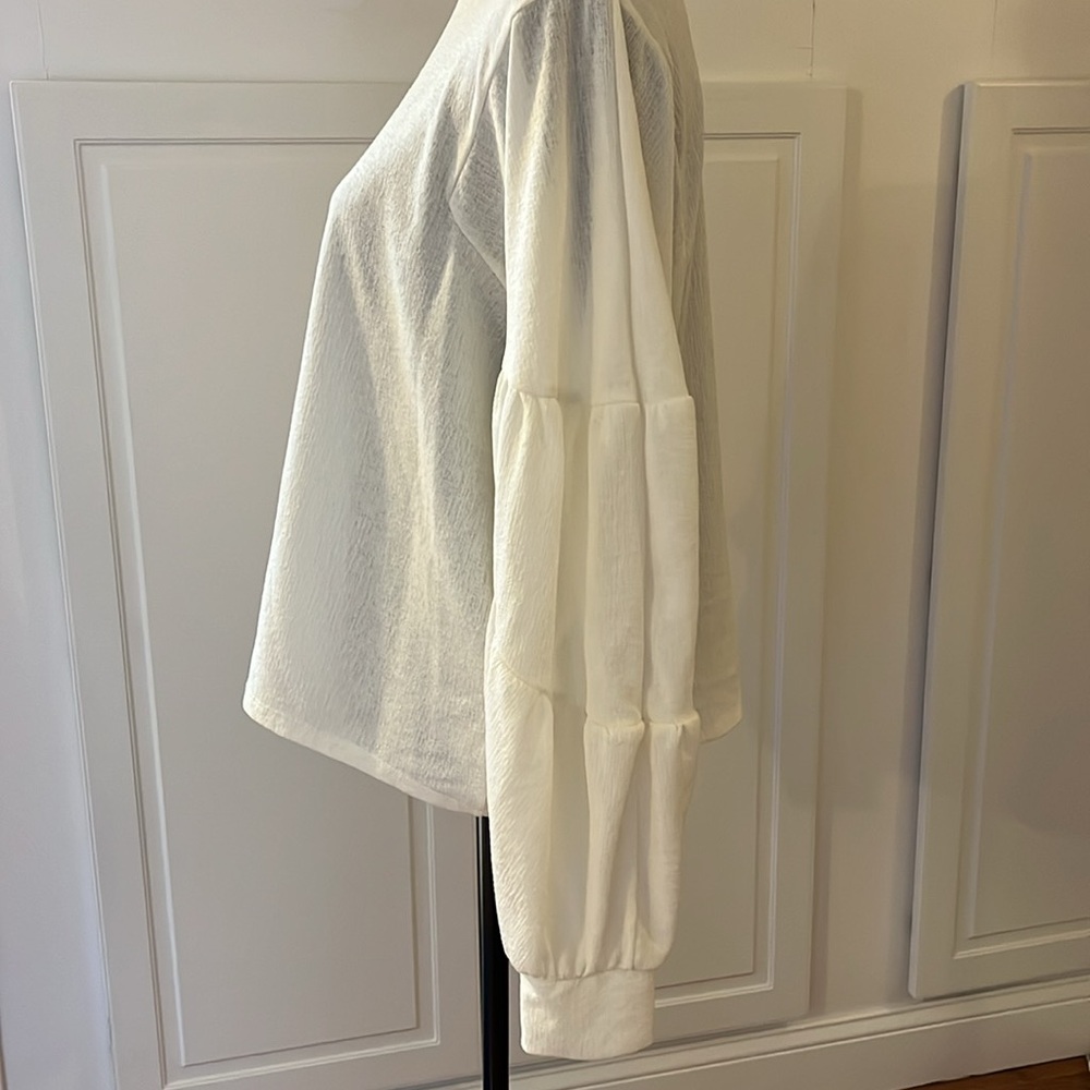 Zara Blouse Puff Sleeve - Picture 3 of 4